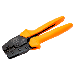 Alicates de carraca desembragable de gran efecto palanca para terminales aislados de 225 mm
