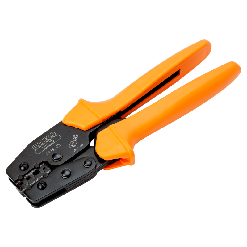 Alicates de carraca desembragable de gran efecto palanca para terminales de tipo barril abierto de 225 mm